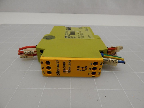 PLIZ PNOZX7 110VAC 2N/O RELAY T60838 PLIZ PNOZX7 110VAC 2N/O RELAY T60838