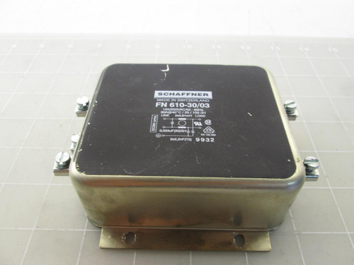 SCHAFFNER FN610-30/03 POWER LINE FILTER T46431