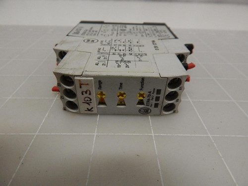 KLOCKNER MOELLER ETR4-70-A TIME DELAY RELAY T62450