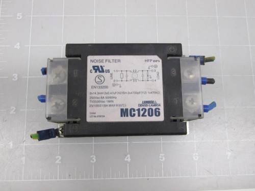 DENSEI LAMBDA MC1206 NOISE FILTER T61275