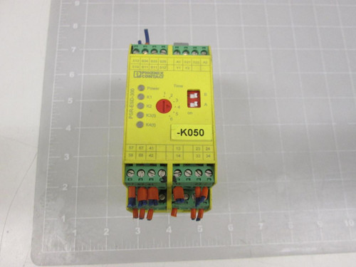 PHOENIX CONTACT PSR-SCP-24DC/ESD/5X1/1X2/300 29 81 42 8 SAFETY RELAY T61352