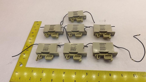 LOT OF 7 SIEMENS LUTZE 3TX6526-0C AC FILTER T27478