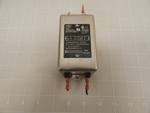 CORCOM 10VT1 RFI POWER LINE FILTER T64164