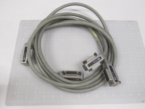 LOT OF 2 HP HEWLETT PACKARD 10833B METER CABLE T63207