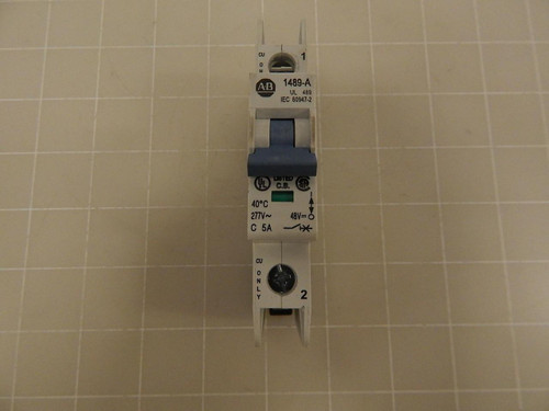ALLEN BRADLEY 1489-A1C050 MINIATURE CIRCUIT BREAKER T64393