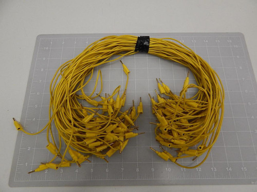 LOT OF 62 POMONA MODEL P-24 PATCH CORDS T63495