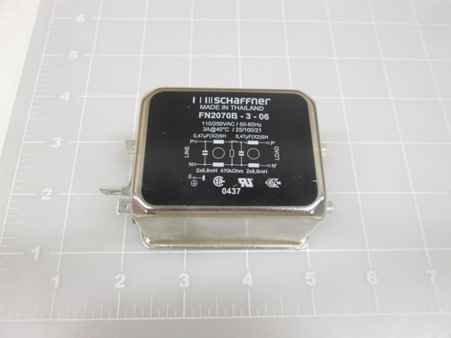 SCHAFFNER FN2070B-3-06 FILTER T66195 SCHAFFNER FN2070B-3-06 FILTER T66195