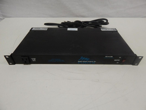MIDDLE ATLANTIC PRODUCTS PD-915R POWER CENTER RACK MOUNT T67122 MIDDLE ATLANTIC PRODUCTS PD-915R POWER CENTER RACK MOUNT T67122