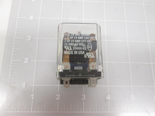 DELTROL CONTROLS 268 DPDT RELAY T66813
