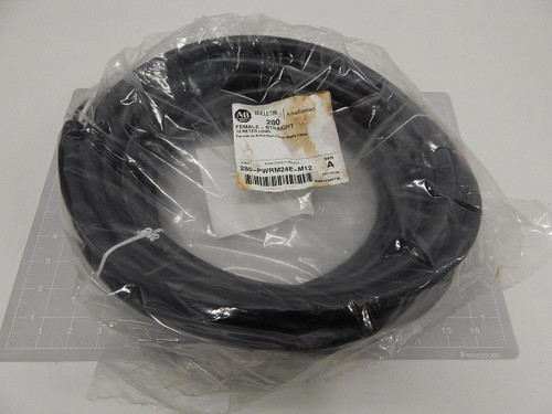 ALLEN BRADLEY 280-PWRM24E-M12 FEMALE-STRAIGHT CABLE (12 M) T60824