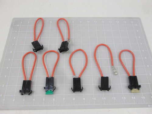 LOT OF 7 LITTELFUSE CF 10 J-378 J-1128 BLADE TYPE FUSE HOLDER T68187