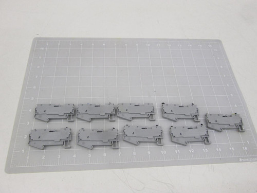 LOT OF 9 PHOENIX CONTACT ST4-TWIN TERMINAL BLOCK T68668