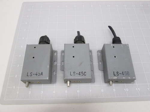 LOT OF 3 OMRON LS-45A LIMIT SWITCHES T68021