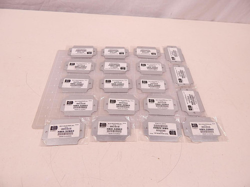 LOT OF 19 BUD F12 NBX-32902 STEEL PANELS T69806 LOT OF 19 BUD F12 NBX-32902 STEEL PANELS T69806