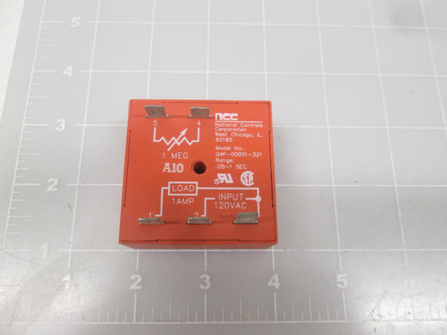 NCC NATIONAL CONTROLS Q4F-00001-321 TIME DELAY RELAY T68803