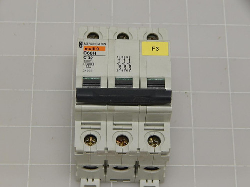 MERLIN GERIN C60H C32 CIRCUIT BREAKER T69246