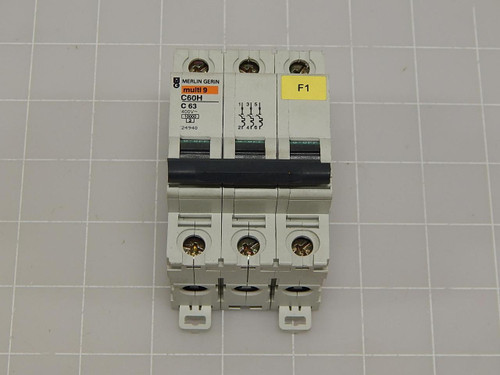 MERLIN GERIN C60H C63 CIRCUIT BREAKER T69247 MERLIN GERIN C60H C63 CIRCUIT BREAKER T69247