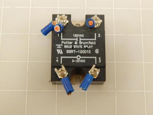 POTTER & BRUMFIELD SSRT-120D10 SOLID STATE RELAY T69517