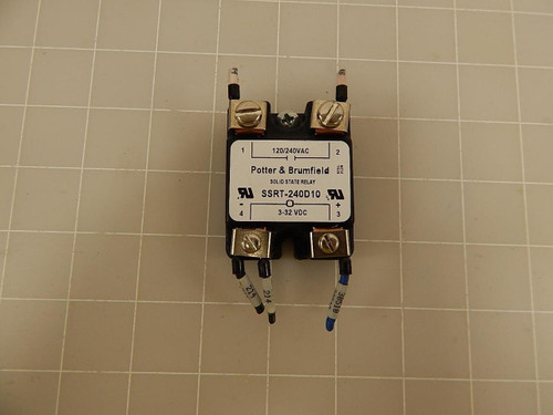 POTTER & BRUMFIELD SSRT-240D10 SOLID STATE RELAY T69519