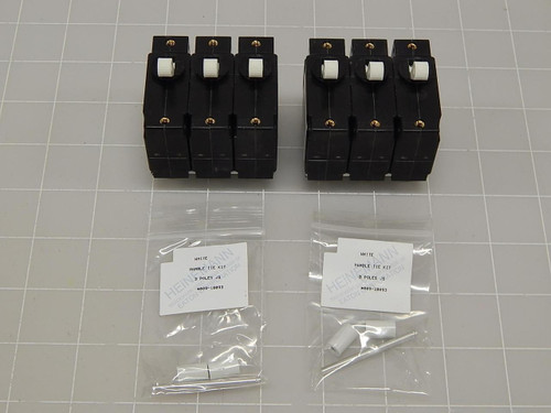 LOT OF 2 HEINEMANN JA3S-D3EB01DAW CIRCUIT BREAKER T69279