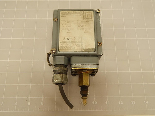 SQUARE D GAW-5 PRESSURE SWITCH T71331