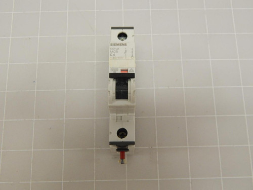 SIEMENS 5SY41 MCB C4 5SY4104-7 SUPPLEMENTARY PROTECTOR T70662