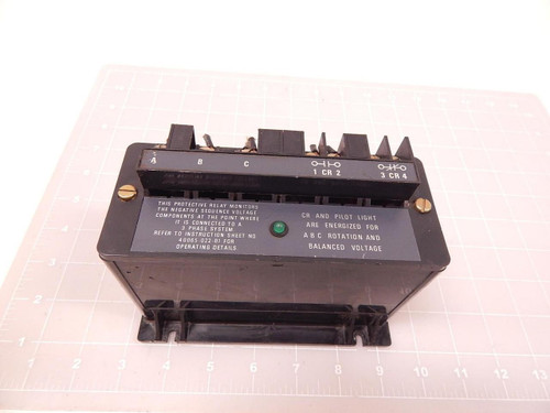 ALLEN BRADLEY BULLETIN 813S-V0H SOLID-STATE LINE VOLTAGE MONITOR RELAY T71368 ALLEN BRADLEY BULLETIN 813S-V0H SOLID-STATE LINE VOLTAGE MONITOR RELAY T71368