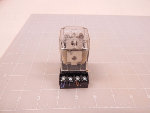 POTTER & BRUMFIELD KRPA-11DY-24 SMS1-21 POWER RELAY W/ SOCKET T71917