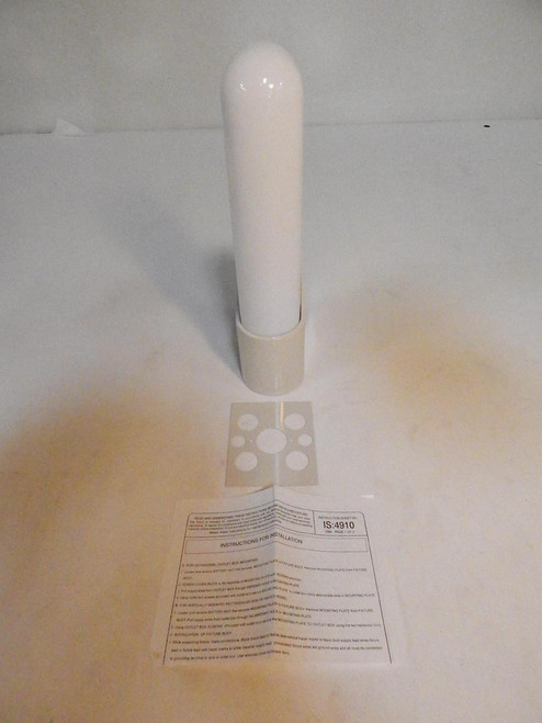 LOT OF 6 LIGHTOLIER 5410WH HELIOS WALL MOUNT FIXTURE OPAL DIFFUSER