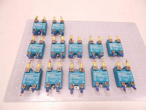 LOT OF 12 CONTINENTAL INDUSTRIES S505-0SJ640-009 SOLID STATE RELAYS T76068