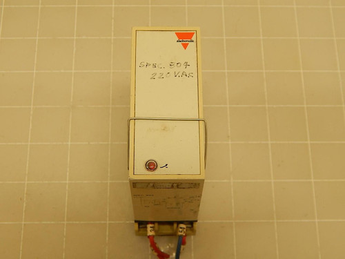 ELECTROMATIC S411 SPEC 704 RELAY 220 VAC T72190