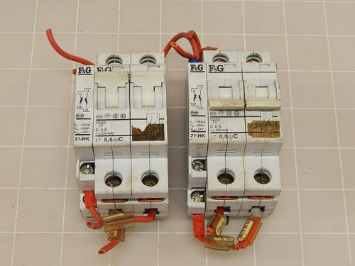 LOT OF 2 EATON ELEKTROTECHNIKA S.R.O. Z7-HK BREAKER SWITCHES T72207