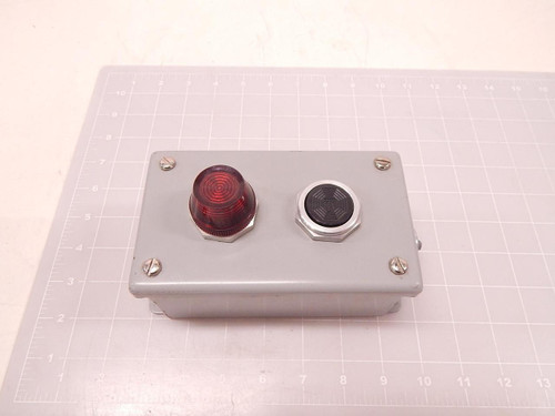 HOFFMAN E-2PB SWITCH W/ ENCLOSURE T77154