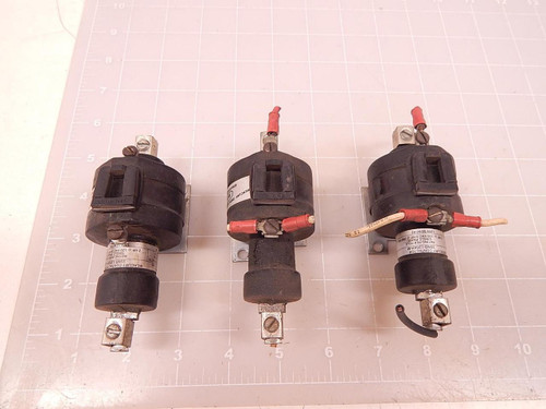 LOT OF 3 MERCURY DISPLACEMENT INDUSTRIES 35NO-120AH-M RELAYS T72225