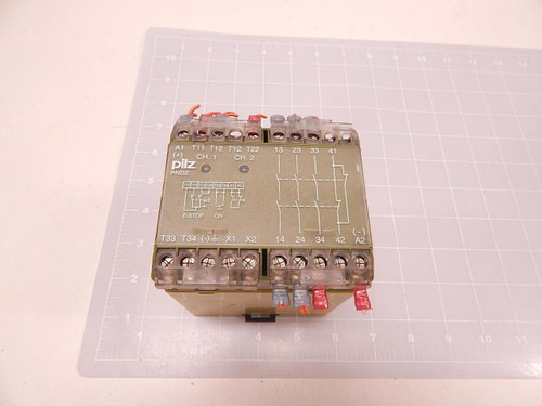 PILZ 44046001 PNOZ 3S/1O SAFETY RELAY T76203