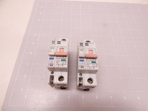 LOT OF 2 F&G Z7-NHK L7-2/1/C CIRCUIT BREAKERS T77745