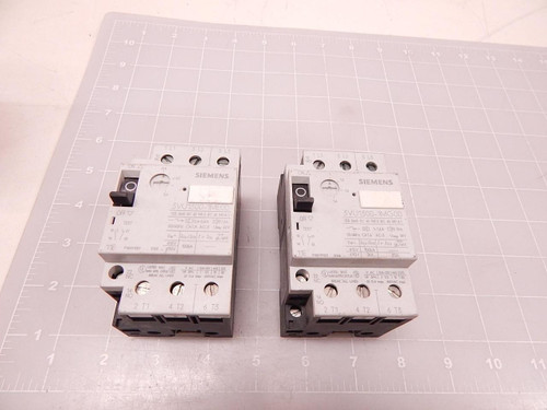 LOT OF 2 SIEMENS 3VU1300-1ME00 MANUAL STARTERS T77724
