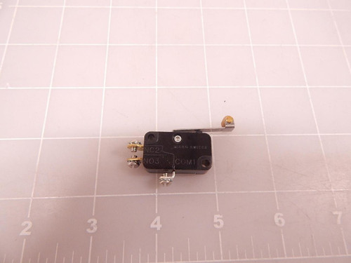 V3L-111 BASIC / SNAP ACTION SWITCHES SNAP ACTION ROLLER LEVER 11A 1.11N 1/3 HP 125 250 277 VAC T79326