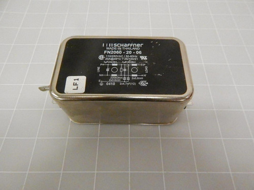SCHAFFNER FN2060-20-06 EMI FILTER T73514 SCHAFFNER FN2060-20-06 EMI FILTER T73514