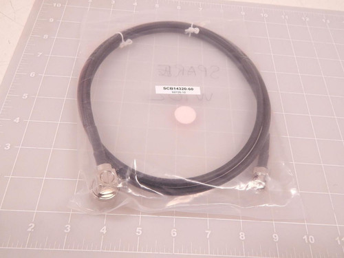 SCB14320-60 60726-10 BNC MALE TO RA N MALE CABLE LMR-240 COAX IN 60" T74019