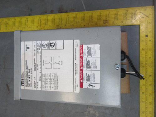 MICRON INDUSTRIES G001K1KF1A02 1 KVA DRY TYPE DISTRIBUTION TRANSFORMER T80071 MICRON INDUSTRIES G001K1KF1A02 1 KVA DRY TYPE DISTRIBUTION TRANSFORMER T80071