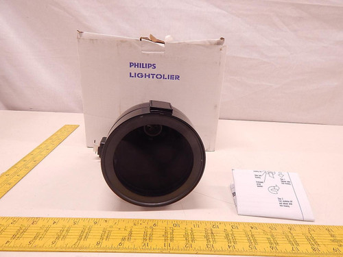 LIGHTOLIER 4" TRACK LIGHT CT7238BK AREOS SPOT LIGHT T75323