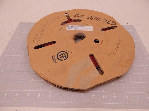 LOT OF 89 FT 620-2042-001 1-57040-3 FLAT CABLE 10 CONDUCTORS 28 AWG 300 V 105 DEG C 0.007 INSULATION THICKNESS T83652