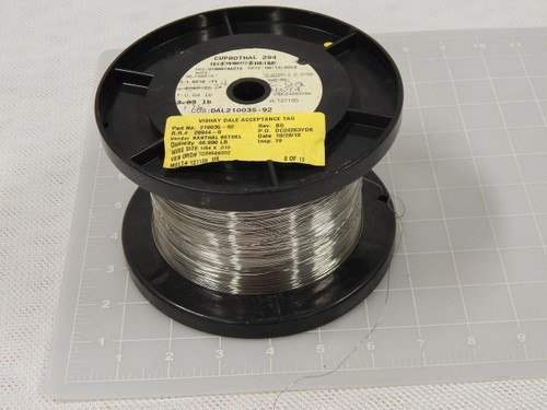 LOT OF 1.76 LBS VISHAY 210035-92 WIRE 1/64 X .010 T84249
