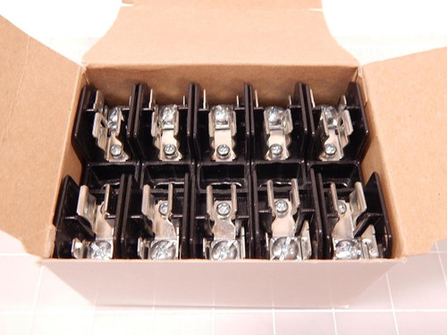 LOT OF 10 BUSS BM6031PQ FUSE BLOCK HOLDER T83734