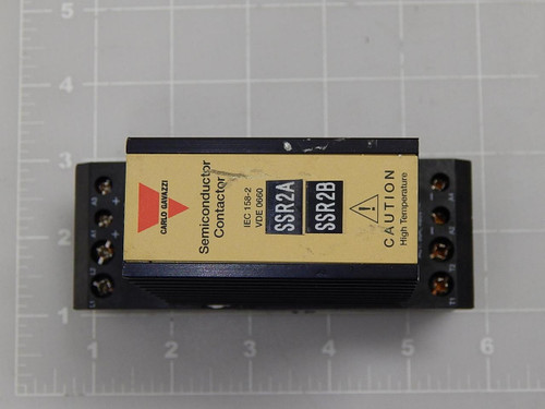 CARLO GAVAZZI IEC 158-2 VDE 0660 SEMICONDUCTOR CONTACTOR T85345