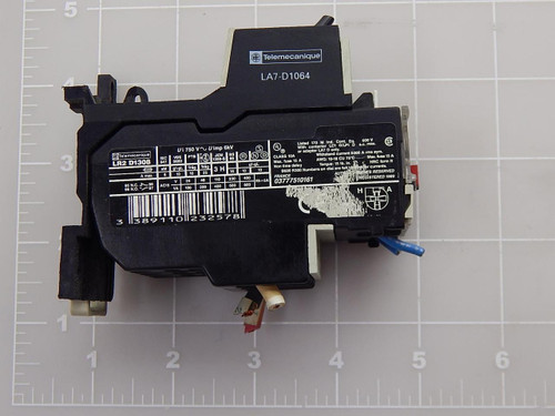 TELEMECANIQUE LR2 D1308 LA7-D1064 OVERLOAD RELAY T87908