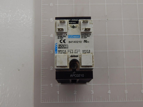 CROUZET 84140210 SOLID STATE RELAY T88263 CROUZET 84140210 SOLID STATE RELAY T88263