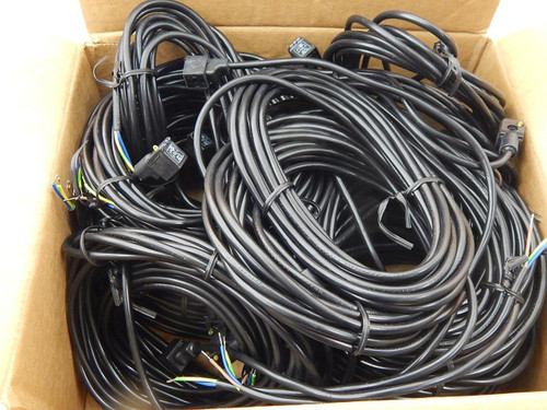 LOT OF 24 BRAD CONNECTIVITY E392N2N50012C4H 1210500217 DIN CABLE T87394