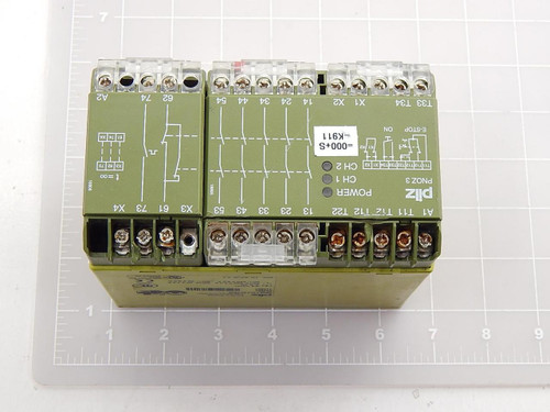 PILZ PNOZ 3 5S10 SAFETY RELAY T89817 PILZ PNOZ 3 5S10 SAFETY RELAY T89817